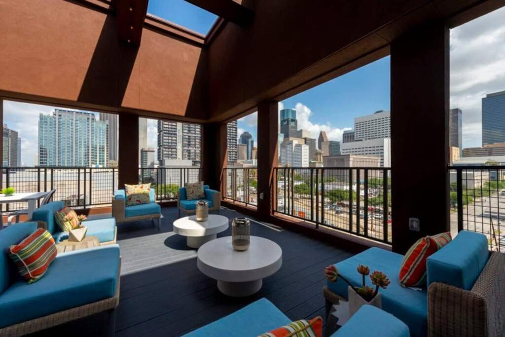 Apto 1 Bed - Kitchen - Free Parking Apartment Houston Exterior foto